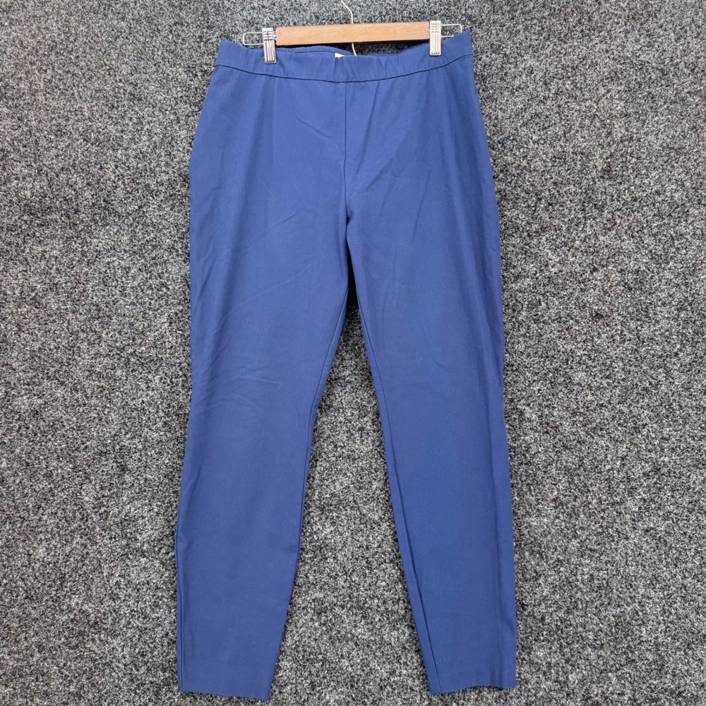 Vineyard Vines Womens Blue Pull On Slim Leg Stretch Pants Size 10 RN 134578